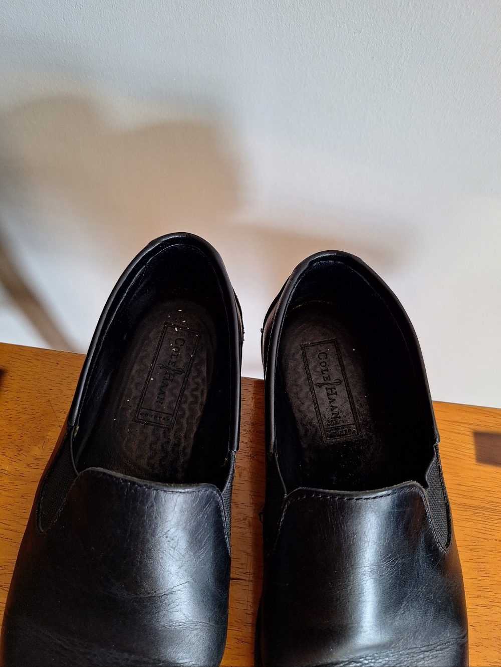 Cole Haan  Classic Country Cognac Split Toe Leather Loafers Women's 8 - Picture 5 of 11